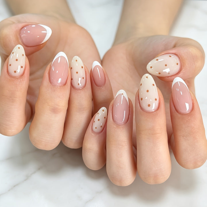 Creative Polka Dot Press-On Nail Tips Stornfield