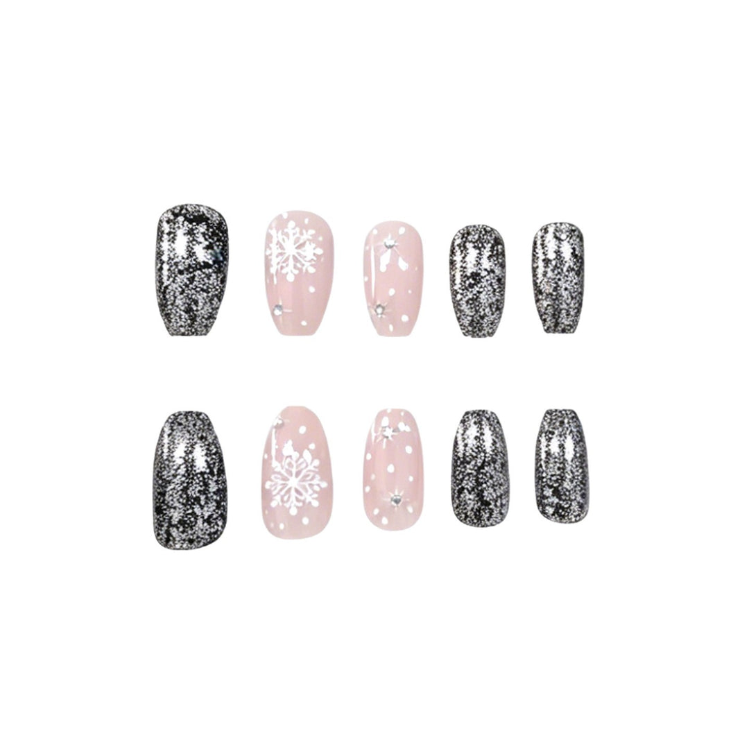 Festive Glitter Nail Art Enhancements Stornfield