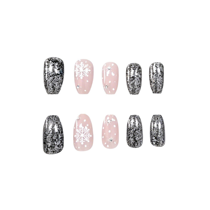 Festive Glitter Nail Art Enhancements Stornfield