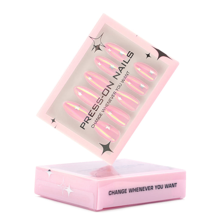Artificial application nails with shimmering finish Stornfield