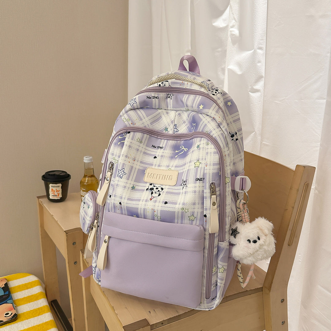 Fun-Themed Patterned Backpack Stornfield
