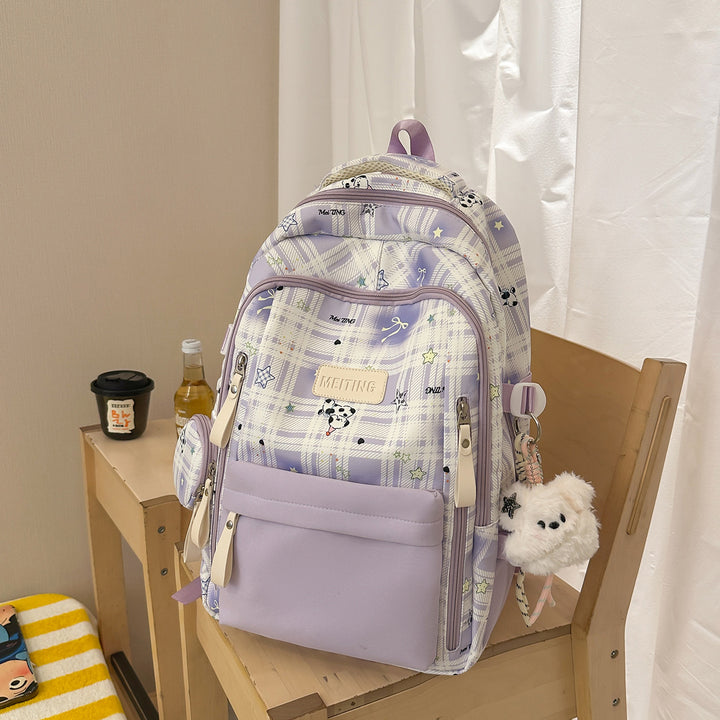 Fun-Themed Patterned Backpack Stornfield
