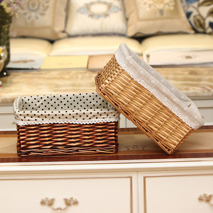 Basket with cotton lining Stornfield