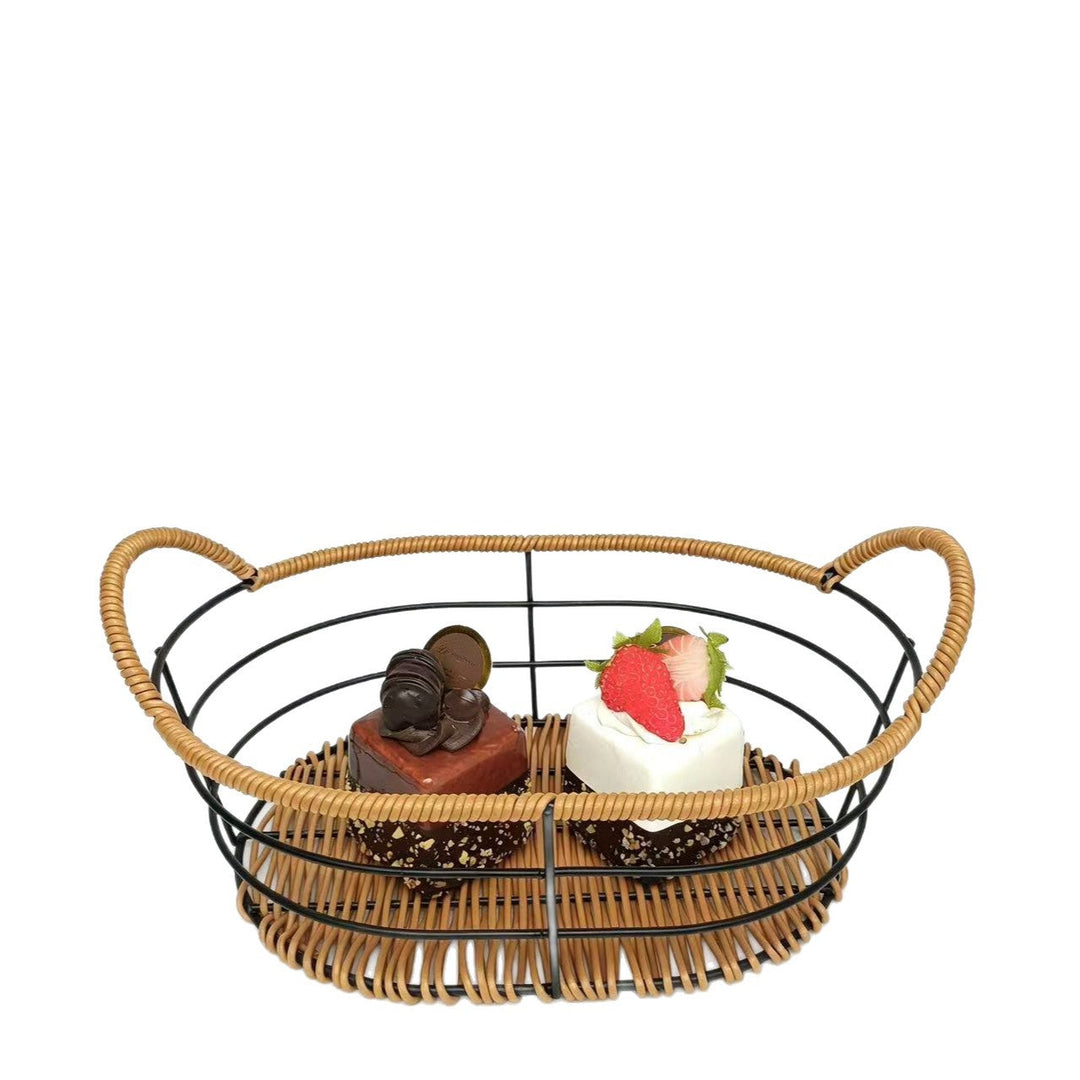 Honeycomb Woven Fruit Basket Stornfield