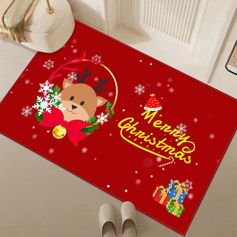 Christmas-Themed Decorative Floor Mat Stornfield