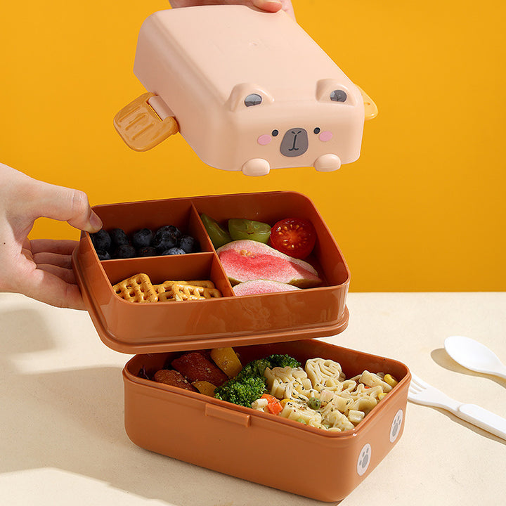 Cute Animal-Themed Bento Lunch Container