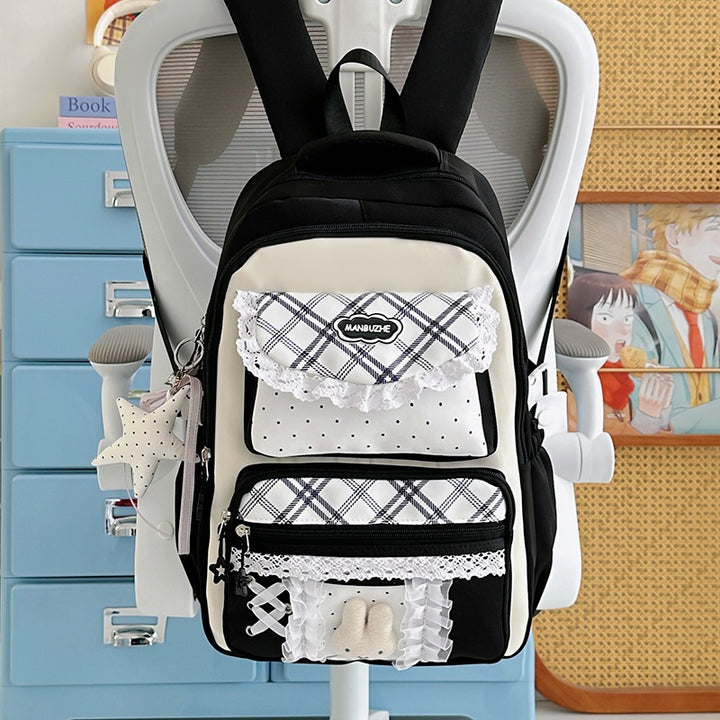 Playful Backpack with Multi-Pocket Design Stornfield
