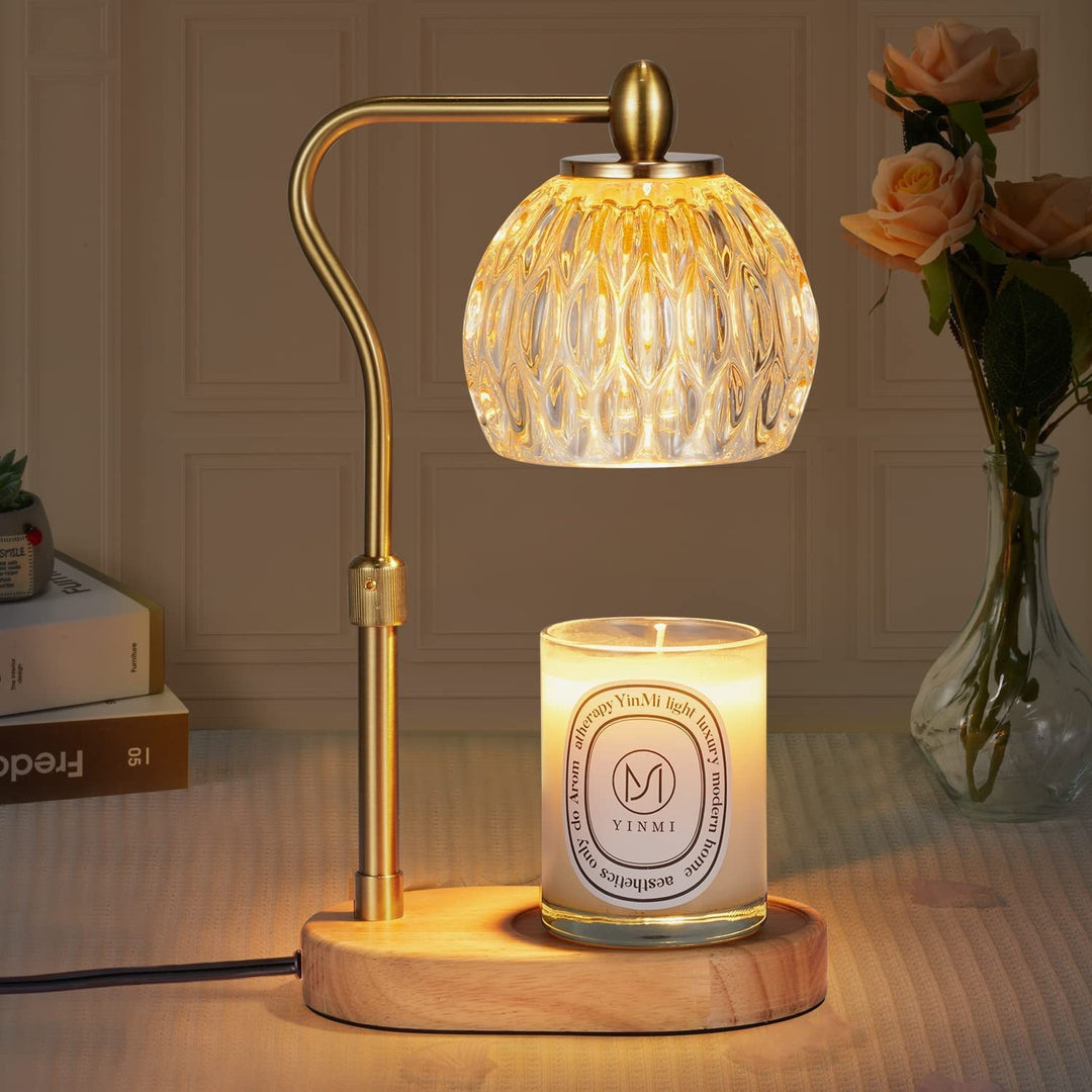 Artistic Glass Table Lamp