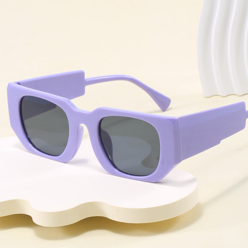 Women geometric oversized sunglasses with wide design Stornfield