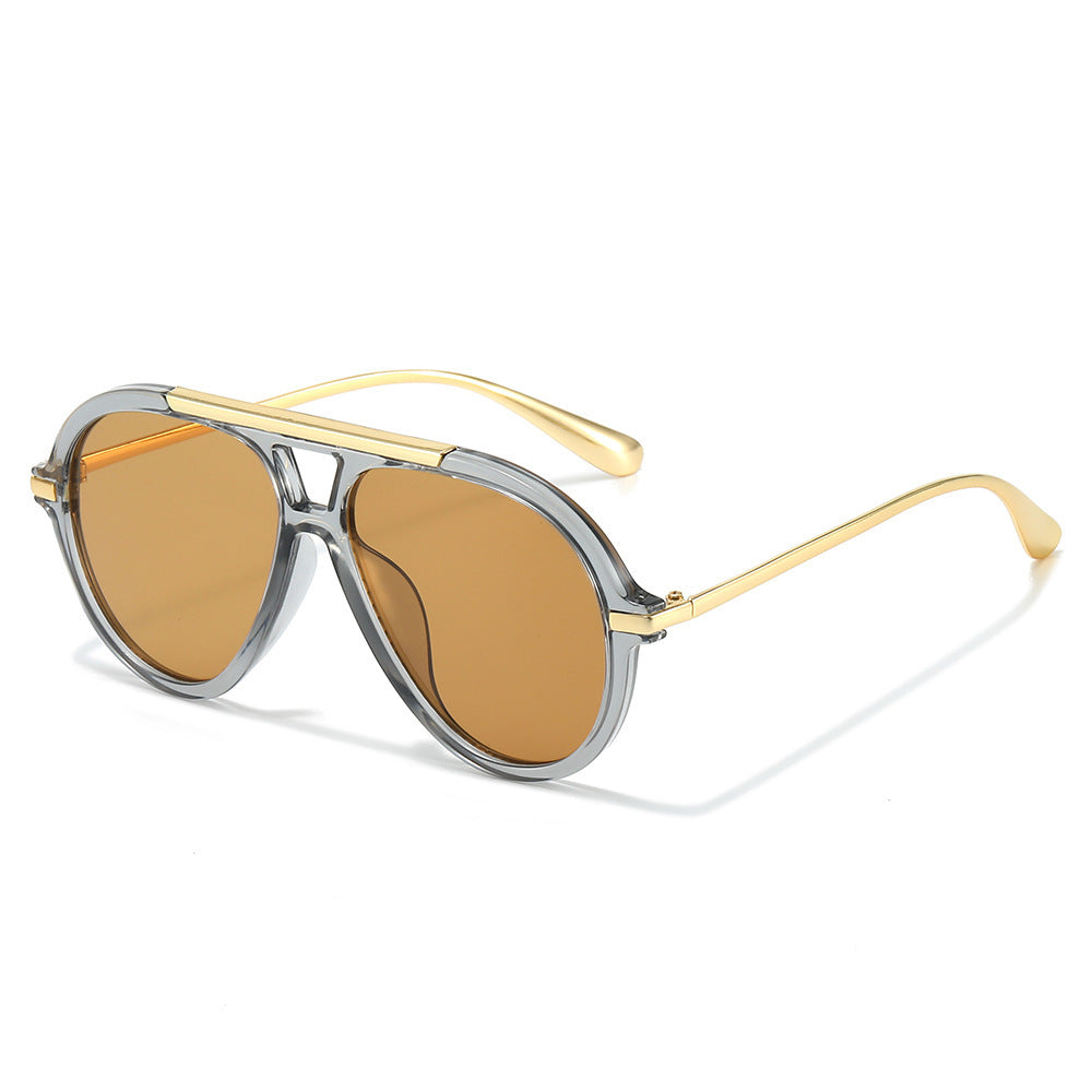 Fashion-Forward Futuristic Round Sunglasses Stornfield