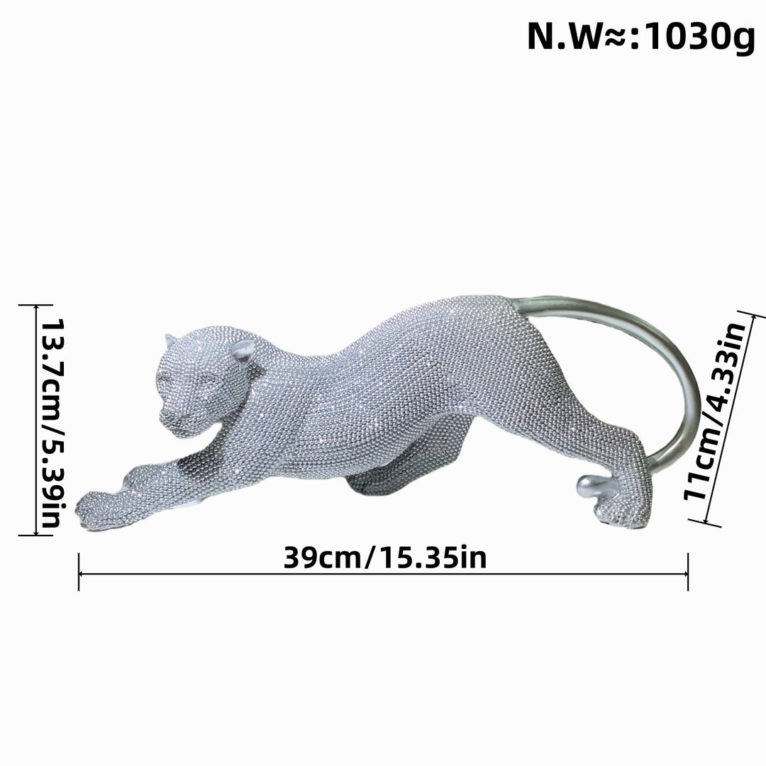 Elegant decorative figure of a panther Stornfield
