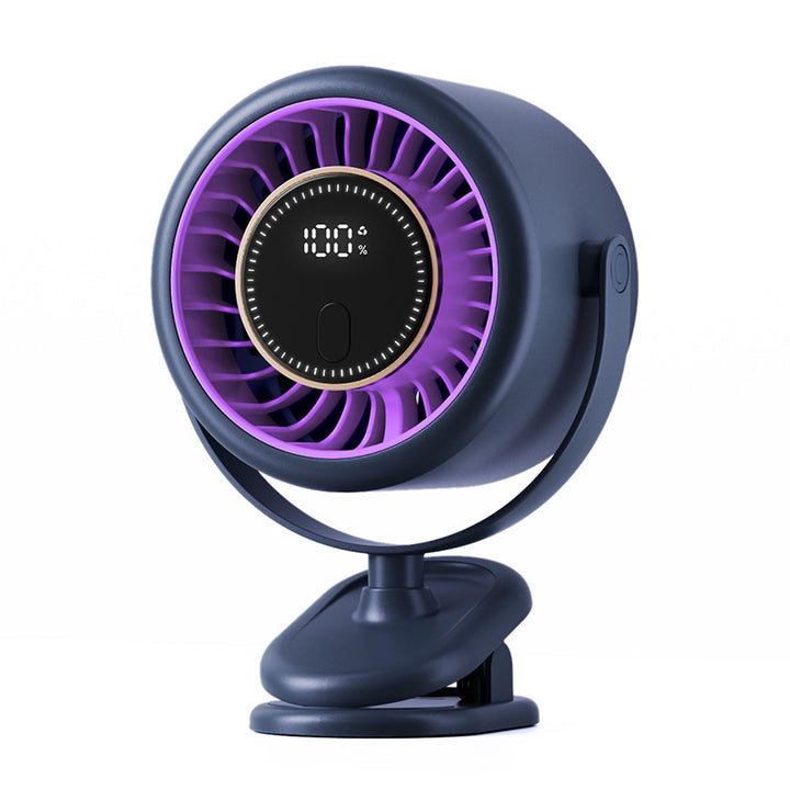 Women's portable hand fan with digital display Stornfield