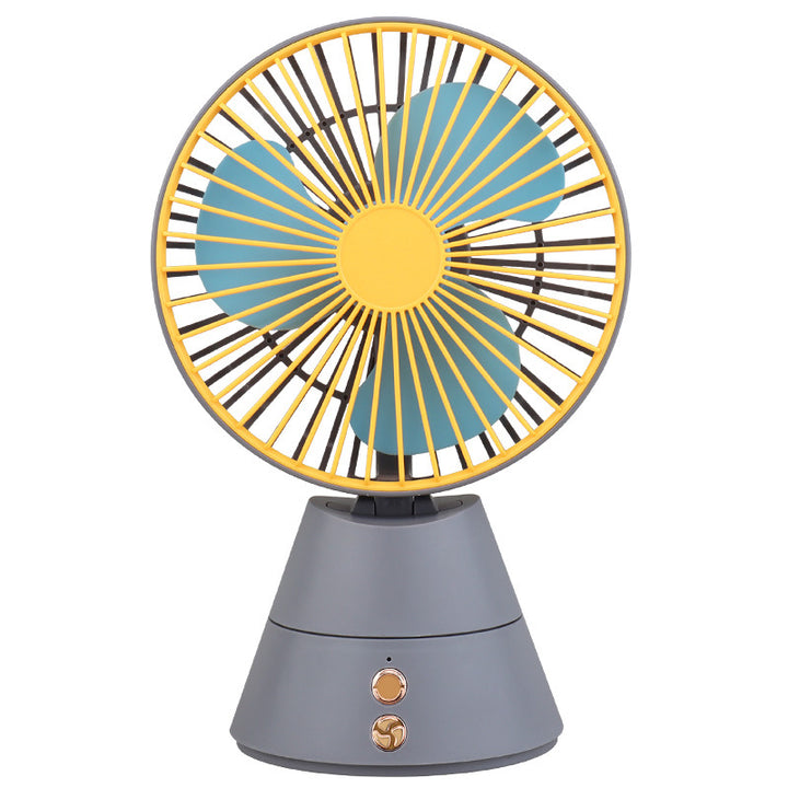 Unisex Portable Table Fan with Flexible Tilt Mechanism Stornfield