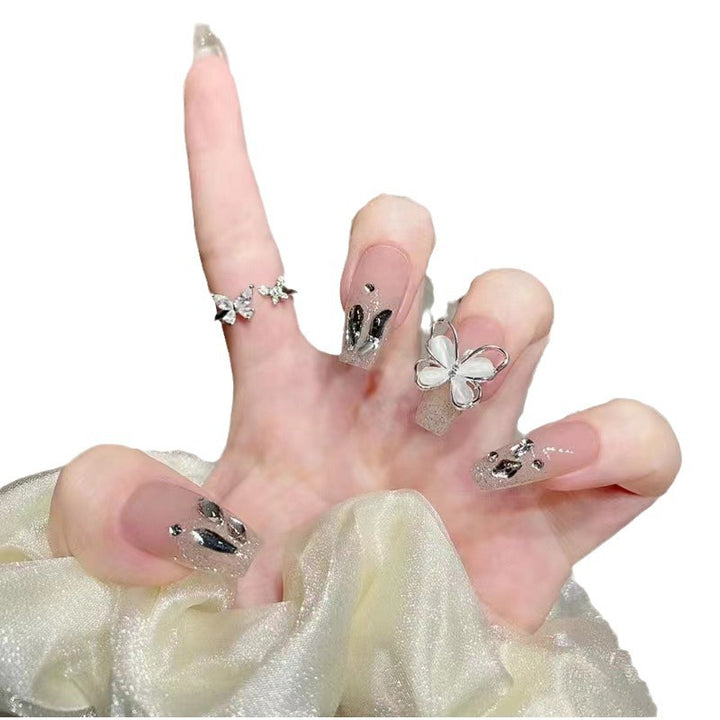 Artificial nails with glamorous accents Stornfield