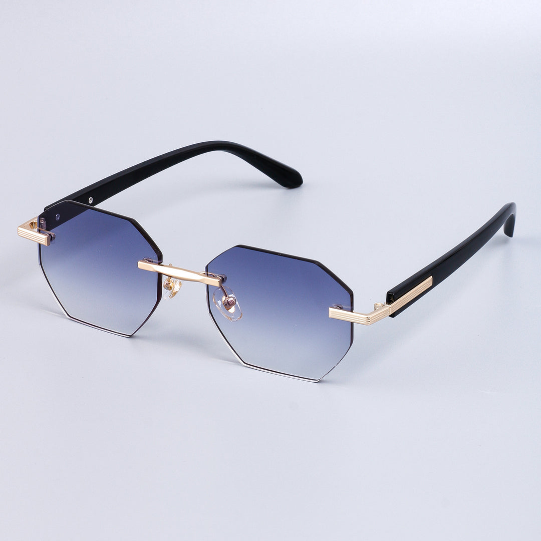 Ladies stylish sunglasses in trendy octagonal design with high-quality frame Stornfield