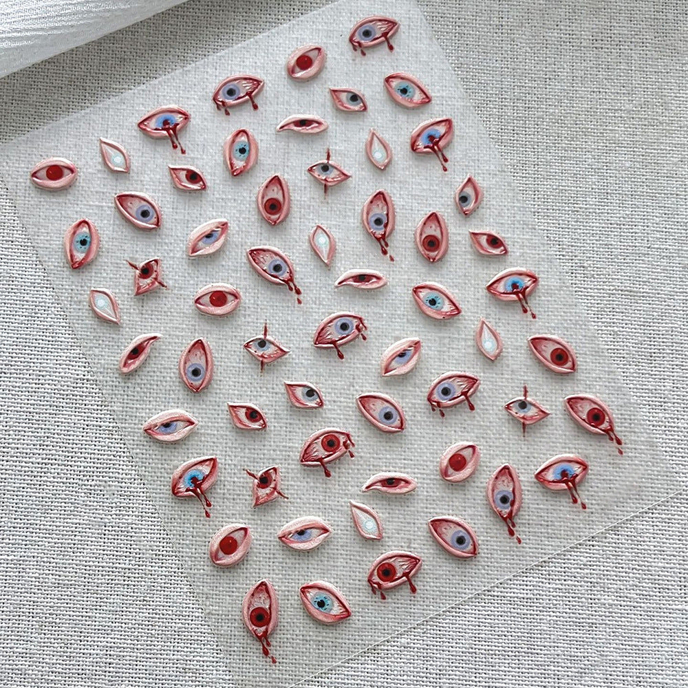Eye-Themed Nail Art Charms