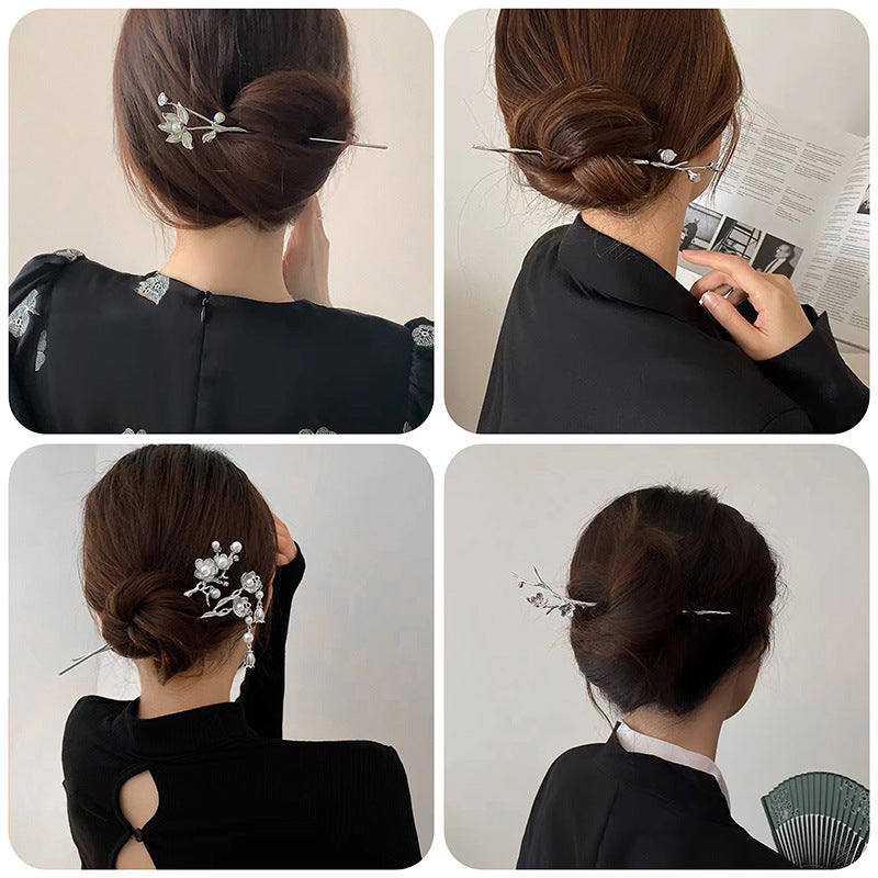 Artistic Floral Hair Clip Stornfield