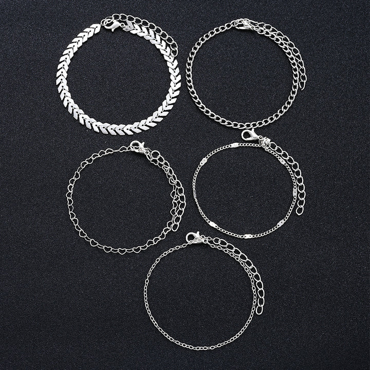 Multi-Layered Chain Bracelet Set Stornfield