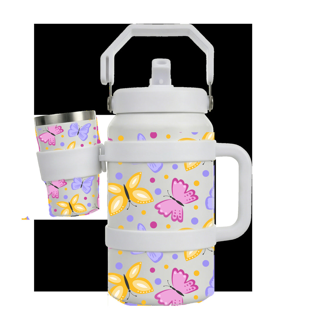 Ladies Insulated Drinking Bottle with Practical Carry Handle Stornfield