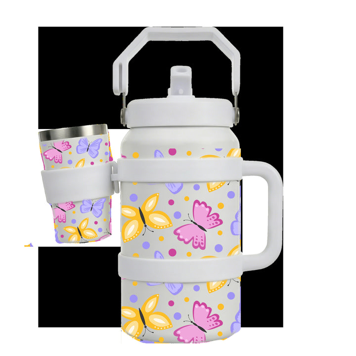 Ladies Insulated Drinking Bottle with Practical Carry Handle Stornfield