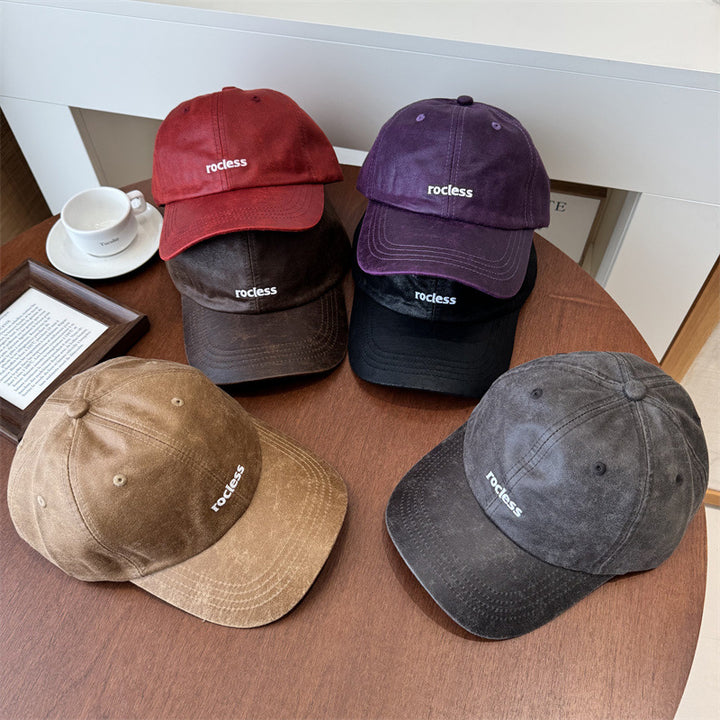 Unisex Vintage-Inspired Distressed Baseball Cap Stornfield