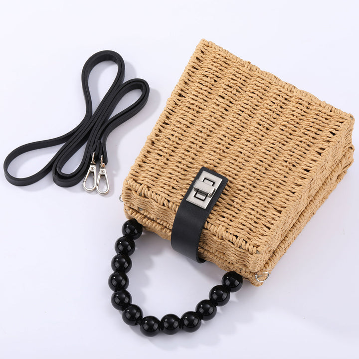 Women's Designer Basket Bag with Unique Grip Stornfield
