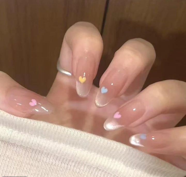 Decorative Crystal-Embellished Press-On Nails Stornfield