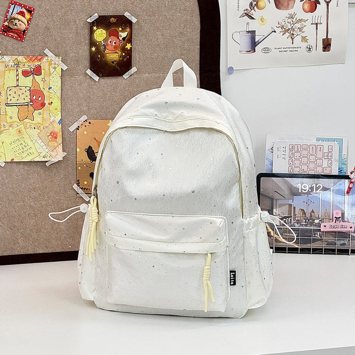 Stylish Multi-Pocket Casual Backpack with Cute Accents Stornfield
