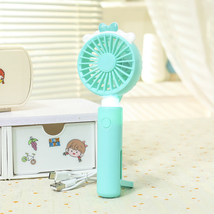 Women's Portable Bunny Design Hand Fan Stornfield