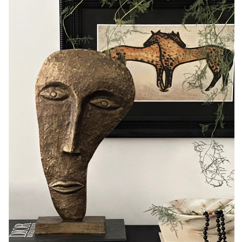 Stylish Artistic Face Sculpture