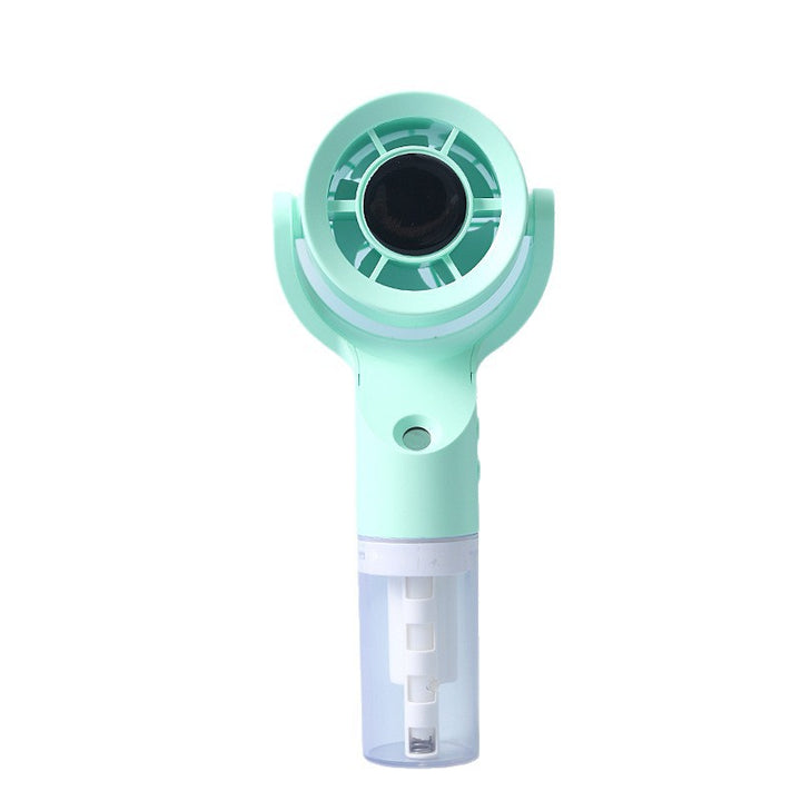 Unisex nan portable USB rechargeable handheld misting fan with adjustable tilt and detachable water reservoir Stornfield