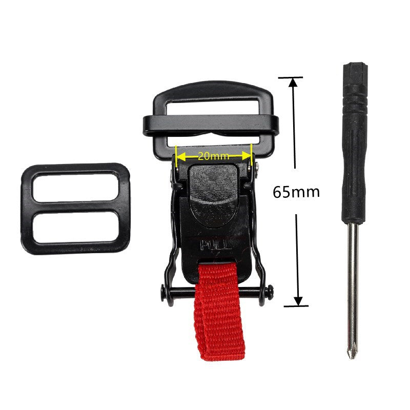 Durable Quick-Release Helmet Safety Buckle Kit Stornfield