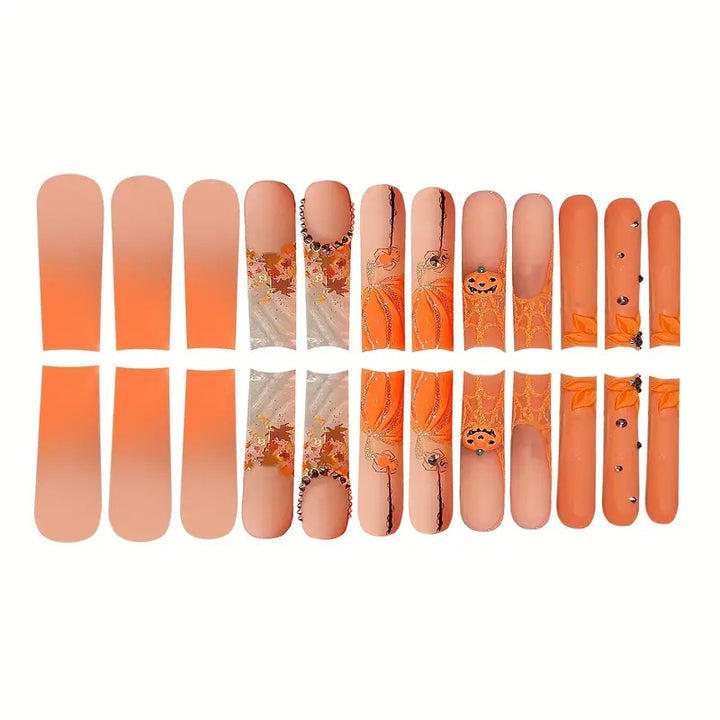 Seasonal Themed Press-On Nail Art Set Stornfield