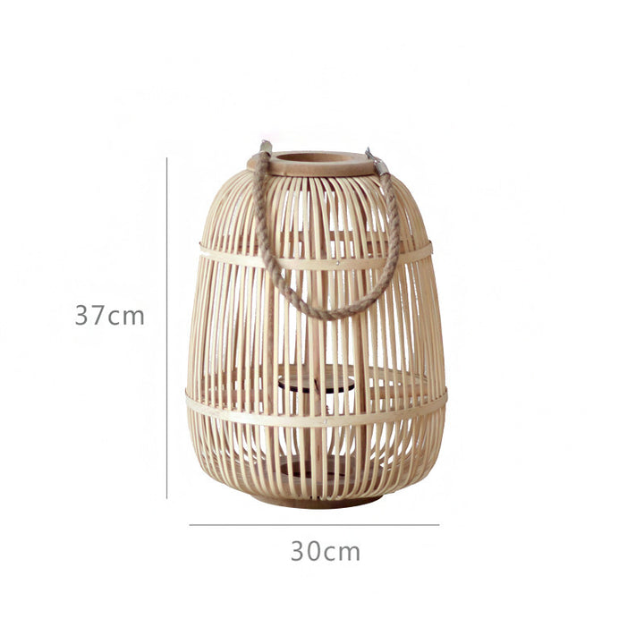 Stylish Rattan Lantern Stornfield