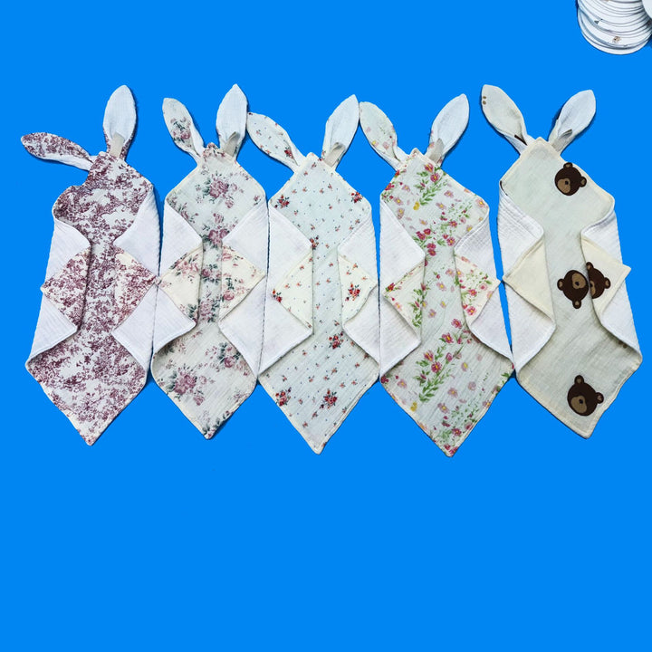Floral Print Muslin Baby Bib Stornfield