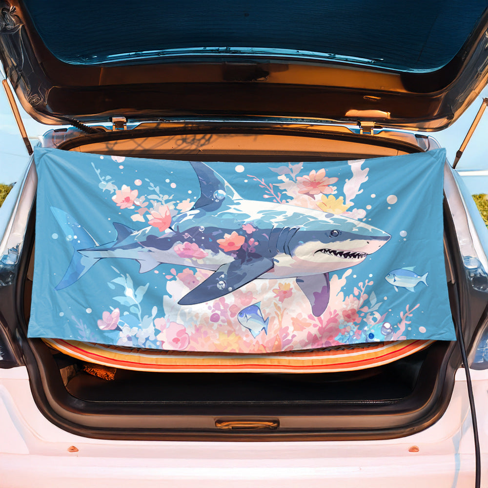 Beach blanket with cheerful summer motif Stornfield