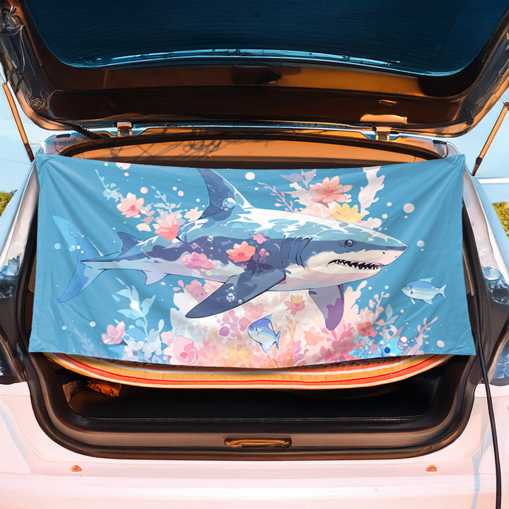 Beach blanket with cheerful summer motif Stornfield