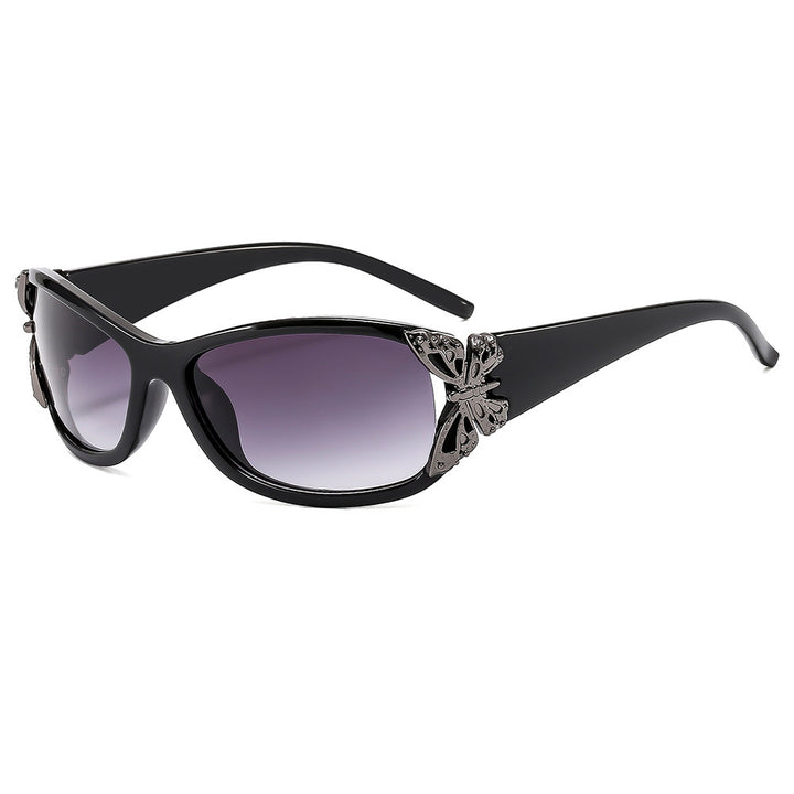 Fashion-Forward Butterfly-Embellished Sunglasses Stornfield