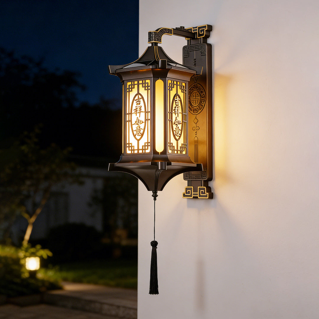 Modern Outdoor Decorative Pillar Light