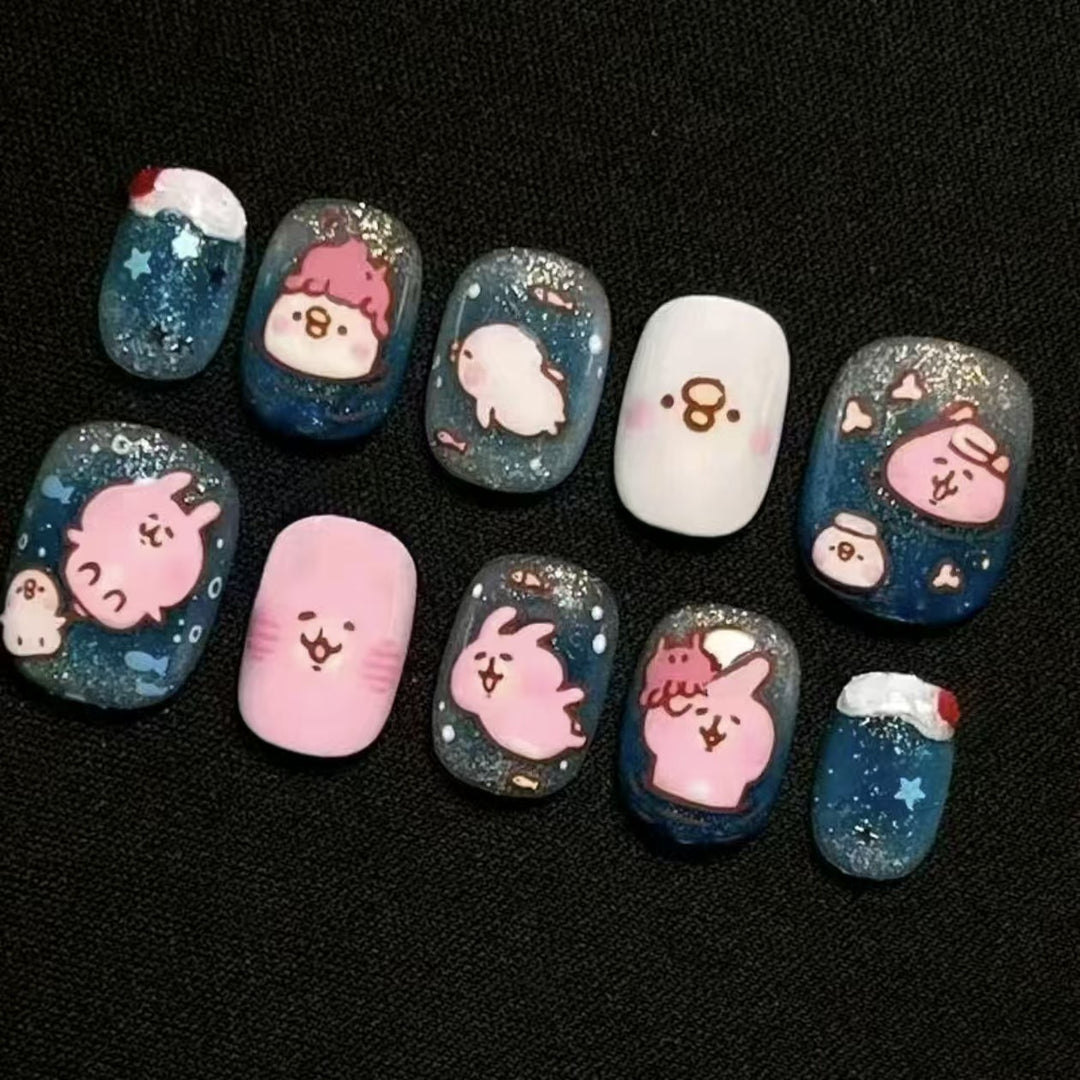 Cartoon Character Nail Art Set Stornfield