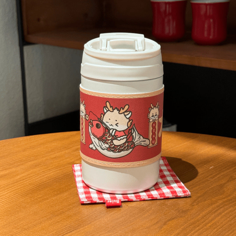 Women's Insulated Coffee Mug with Elegant Design and Safe Lid System Stornfield