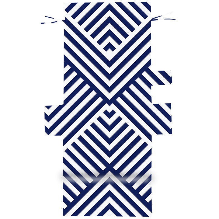 Sporty towel with creative striped pattern Stornfield