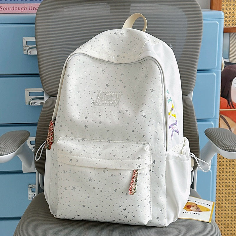 Starry-Themed Casual Backpack Stornfield