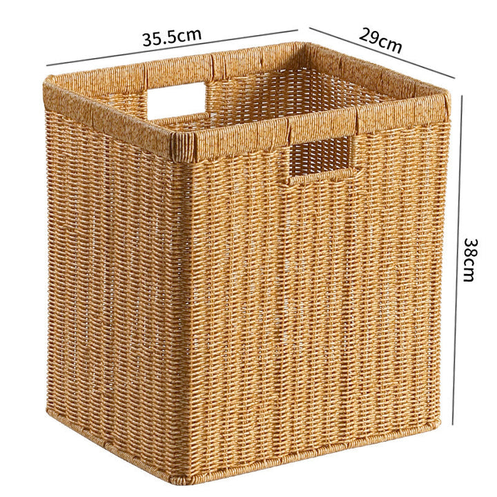 Handcrafted Wicker Storage Tray Stornfield