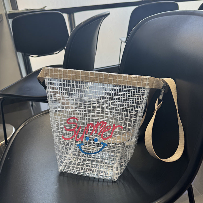 Storage bag made of durable, transparent material Stornfield