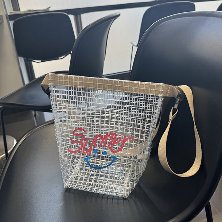 Storage bag made of durable, transparent material Stornfield