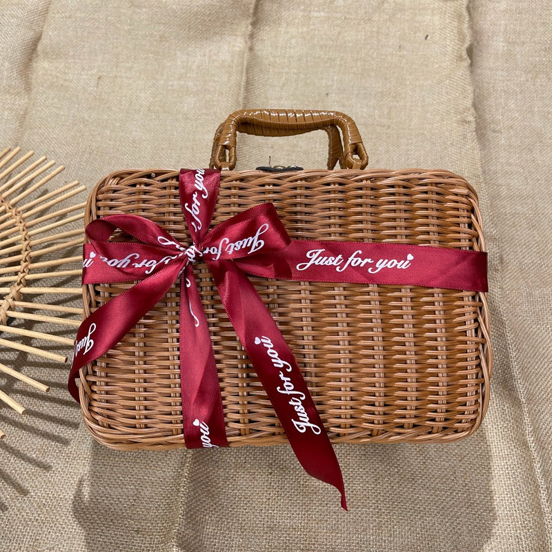 Women classic rattan handbag Stornfield