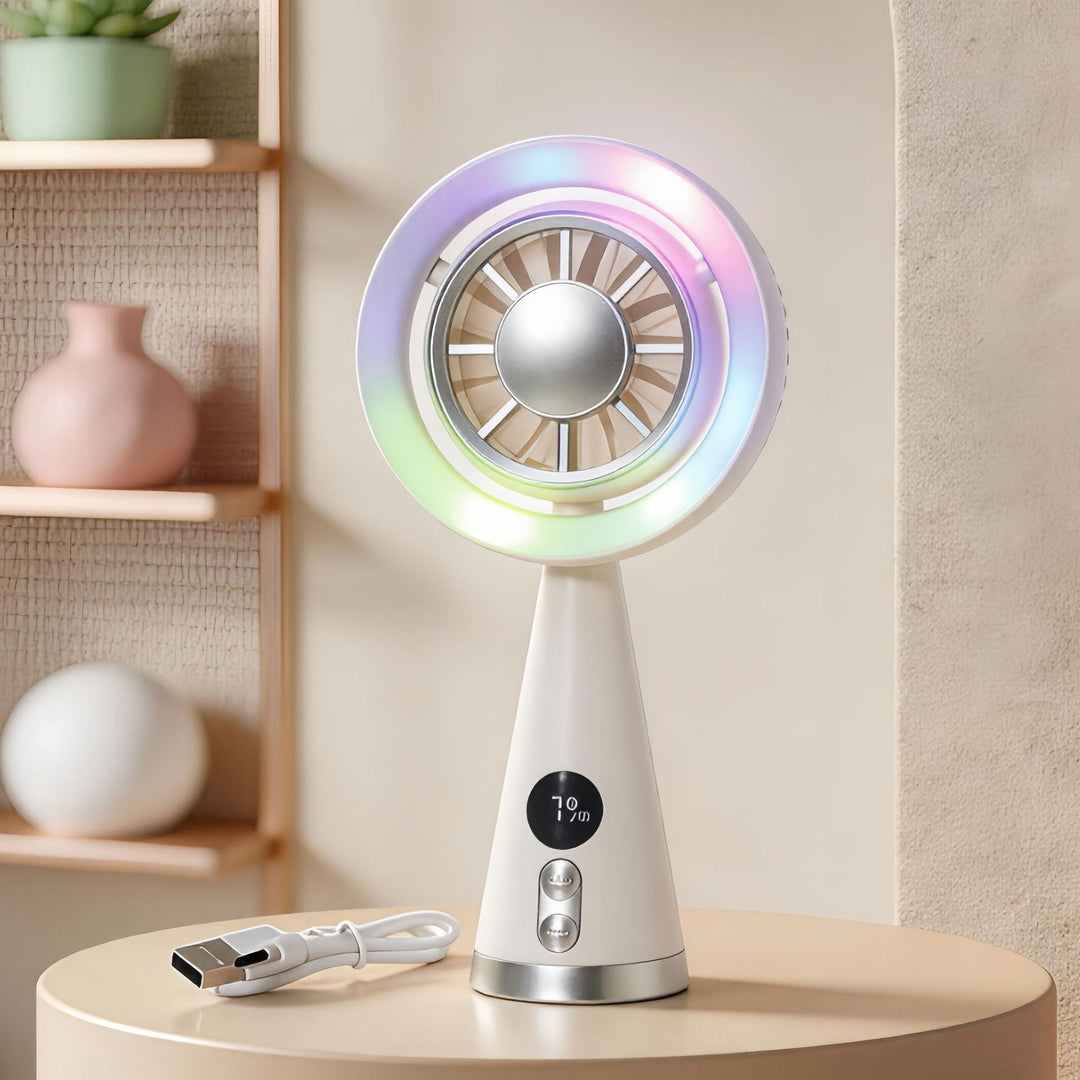 Ladies Portable USB Mini Fan with multifunctional use Stornfield