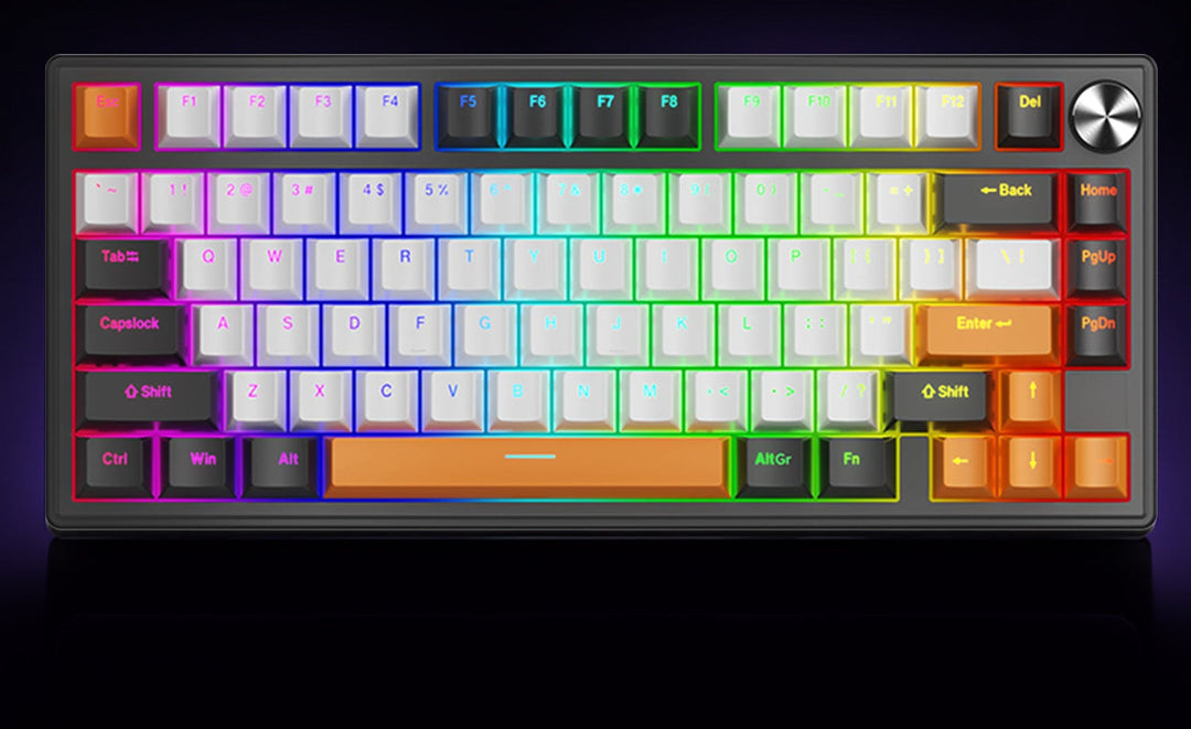 Gasket-Mounted Mechanical Gaming Keyboard with RGB Lighting Features Stornfield