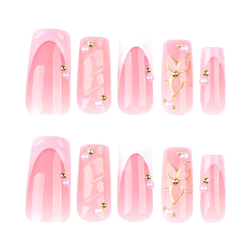 Elegant Long-Lasting Press-On Nail Art Stornfield